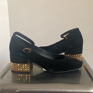 **Jeffrey Campbell Bronze Studded Heels | Women's Fashion Shoes**